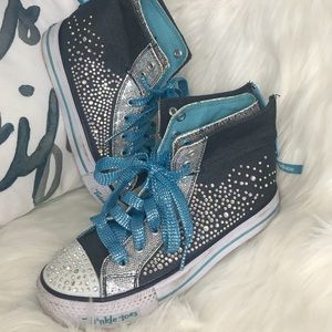 denim twinkle toes